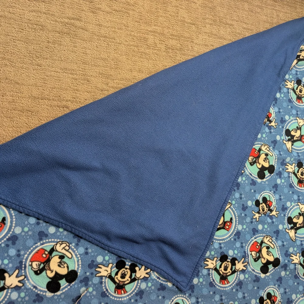 Disney Blue Character Blanket